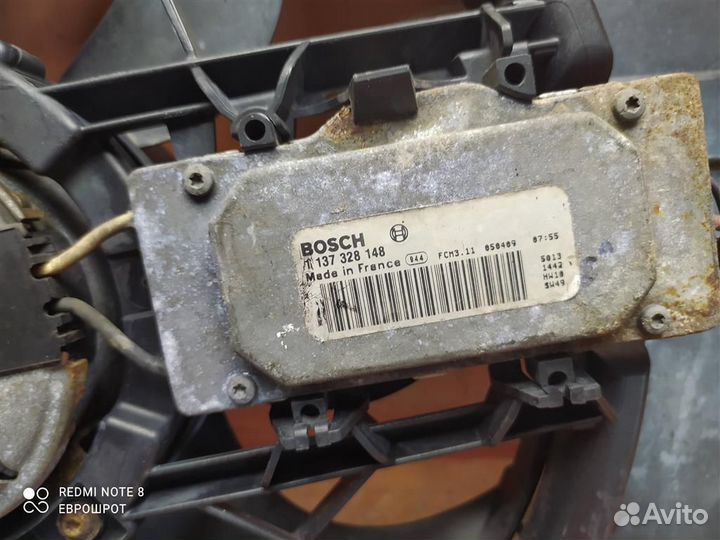 Вентилятор охлаждения Ford Focus 2 (2005-2011)