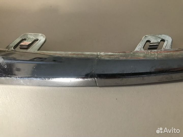 Накладки хром на противотуманные фары киа рио 4