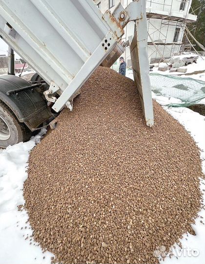 Щебень гравийный