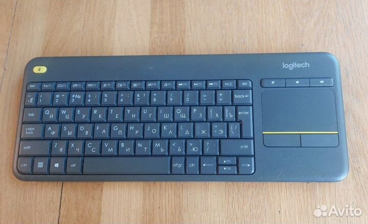 Logitech Wireless Touch Keyboard K400 Plus беспров