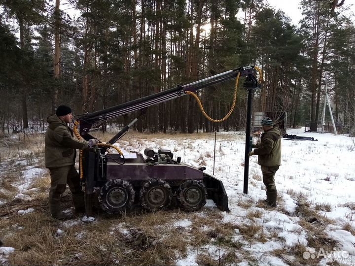 Винтовые сваи под ключ