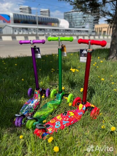 Самокат детский трех колёсный Explorer