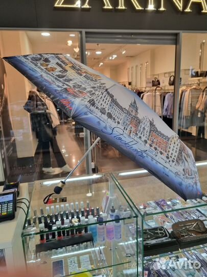 Зонт 3 слона легкий женский