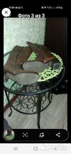 Женские сапоги р.36,38