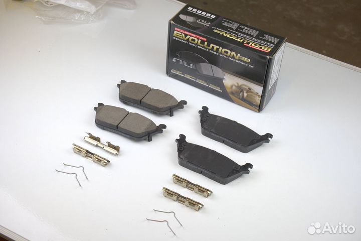 Задние колодки PowerStop на Dodge Ram