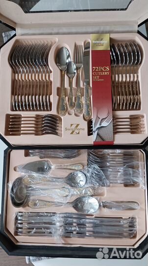 Набор столовых приборов swiss home 72 предмета