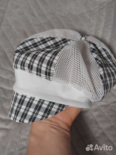 Кепка летняя с сеткой и козырьком