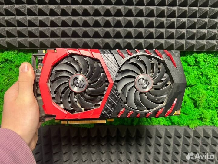 Видеокарта MSI GTX 1070 8gb Gaming X