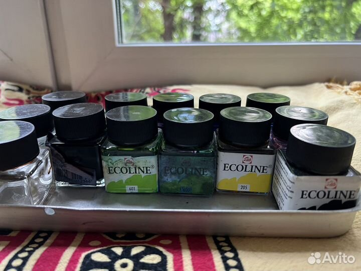 Чернила (акварель) Ecoline