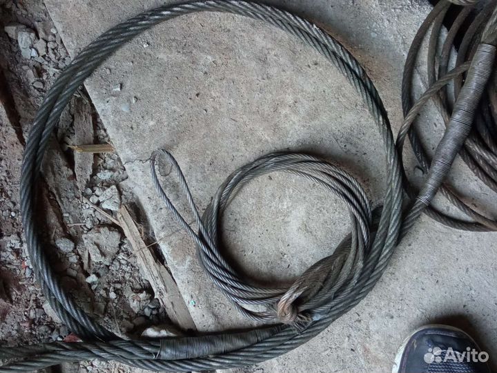 Трос стальной буксировочный
