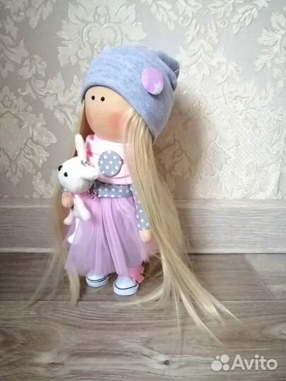Интерьерная кукла на подарок ручной работы