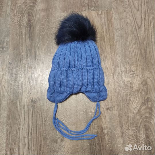 Шапка зимняя толстая новая,4-6 лет,2 расцветки