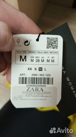 Женская блузка Zara m