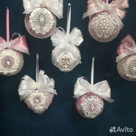 Новогодние шары на ёлку. Цена за штуку