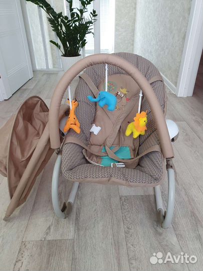 Детские качели шезлонг