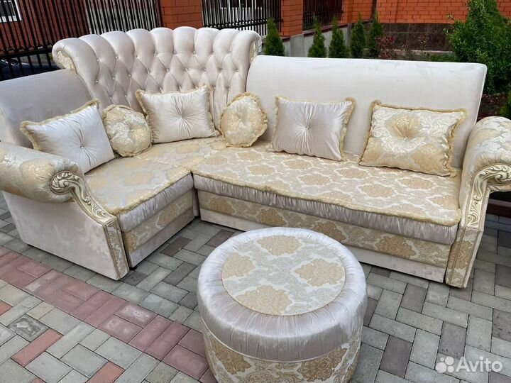 Диван с креслами Угловой Ортопедический