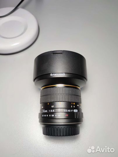 Объектив Samyang 14mm 2.8 Canon EF