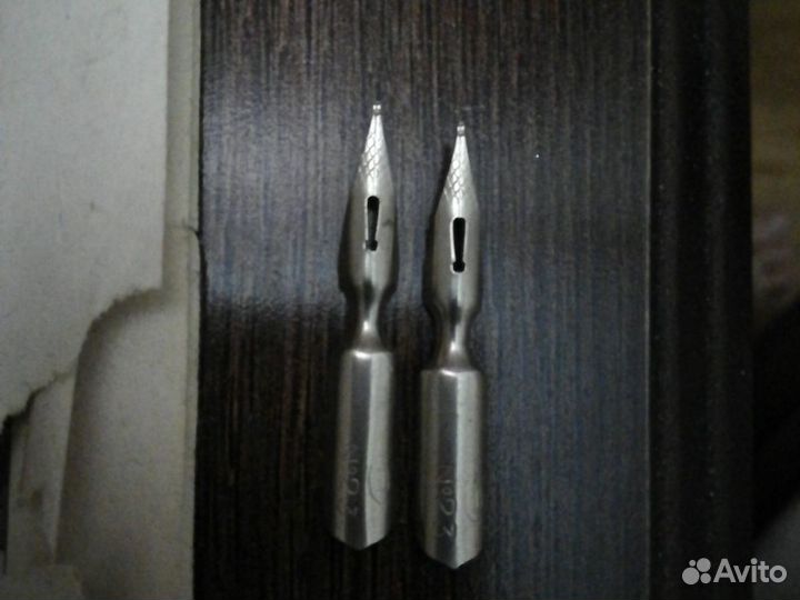 Перья плакатные и ручки для чернил