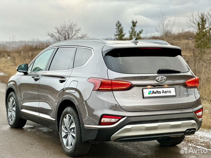 Hyundai Santa Fe 2.2 AT, 2020, 70 911 км