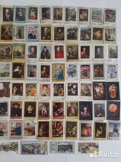 Марки СССР искусство