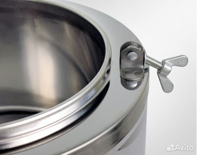 Армейский термос из нержавейки для еды 18 литров