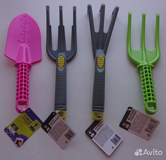 Совок Вилка Рыхлитель Грабли Лопатка Мотыга