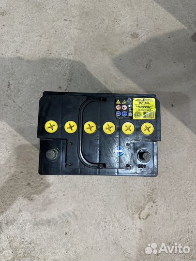 Аккумулятор 60 ач