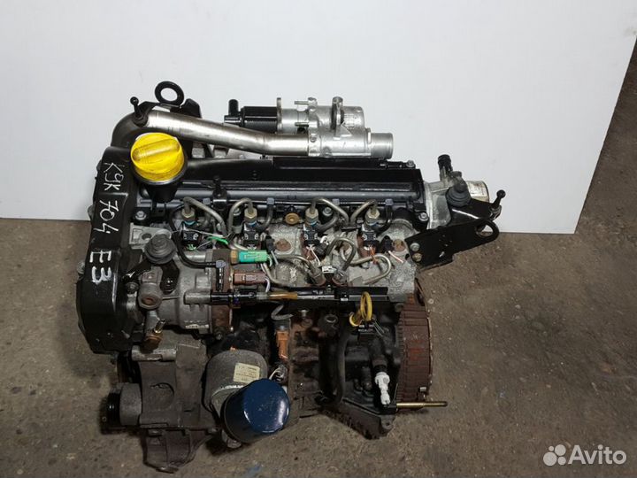 Двигатель Рено Меган II 1.5 dCi K9K 732;734