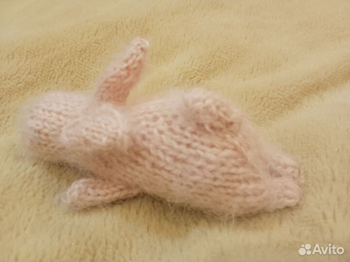 Вязаные зайки, кролики. Сплюшки малютки