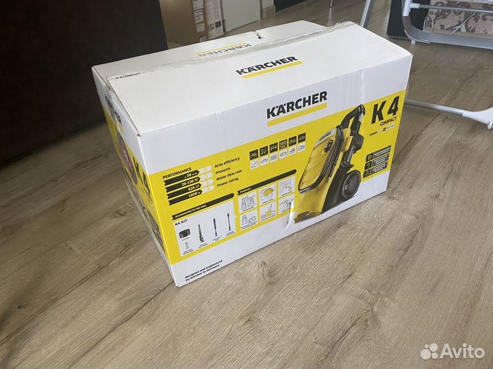Мойка karcher k4 compact