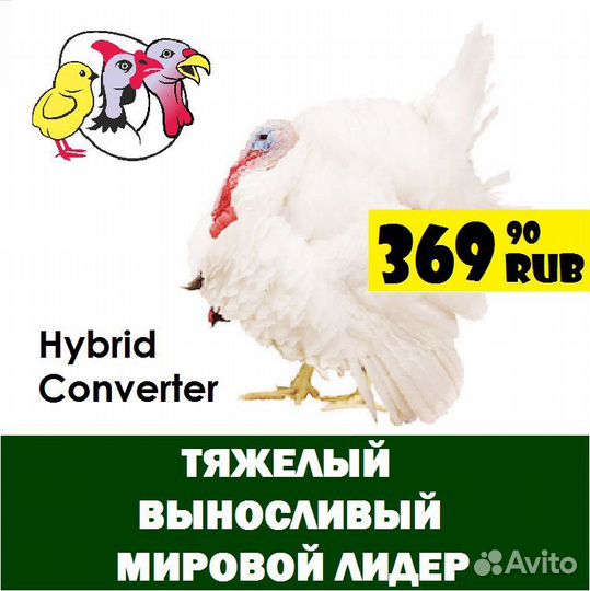 Индюки тяжелого кросса Hybrid Converter