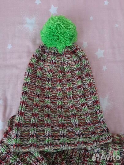 Комплект шапка и снуд