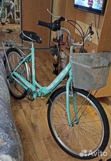 Велосипед Stels pilot 850 с корзинкой