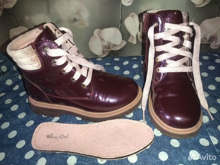 Ботинки для девочки весна - осень