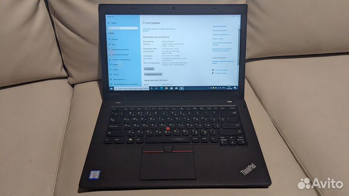 Ноутбук Lenovo ThinkPad T460 i5/2 акб/SSD500/16гб