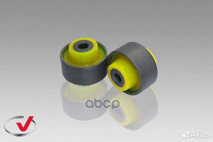 Комплект (2шт) усиленных полиуретановых сайлент