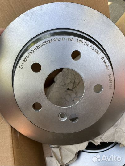 Диск тормозной для mercedes-benz E W211 / W212