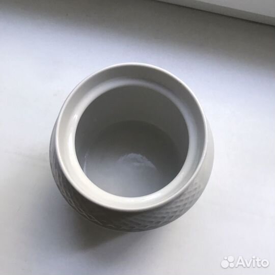 Горшок керамический (сахарница)