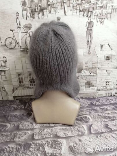 Шапка ушанка с укороченными ушками