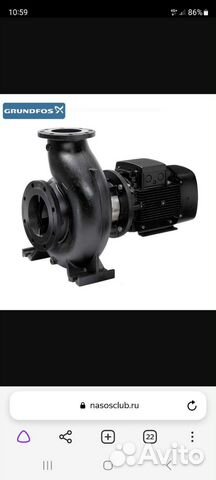 Насос консольно-моноблочный Grundfos nb125-315/297