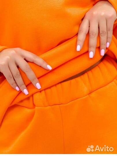 Спортивный костюм женский на флисе новый 52-54р