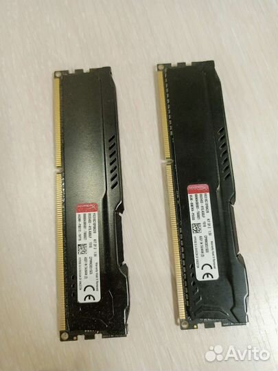 Оперативная память DDR3 HyperX fury 8Gb