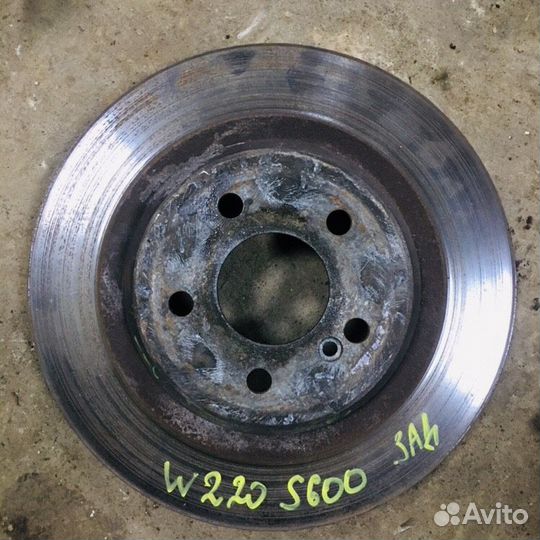 Диск тормозной Mercedes w220 s600