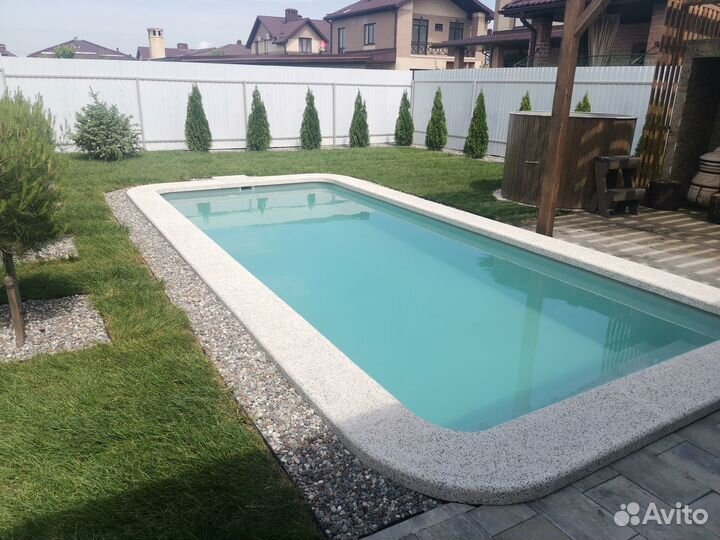 Бассейн 6*3*1,5 в максимальной комплектации