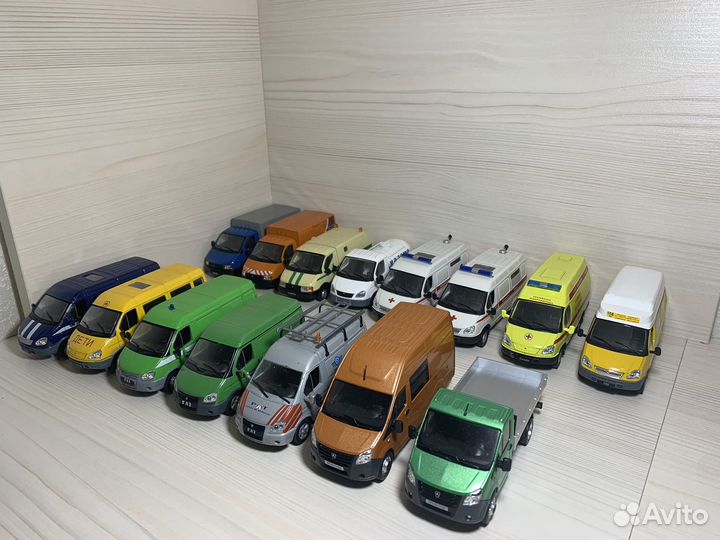 Модели Газ волга, газель deagostini, аист