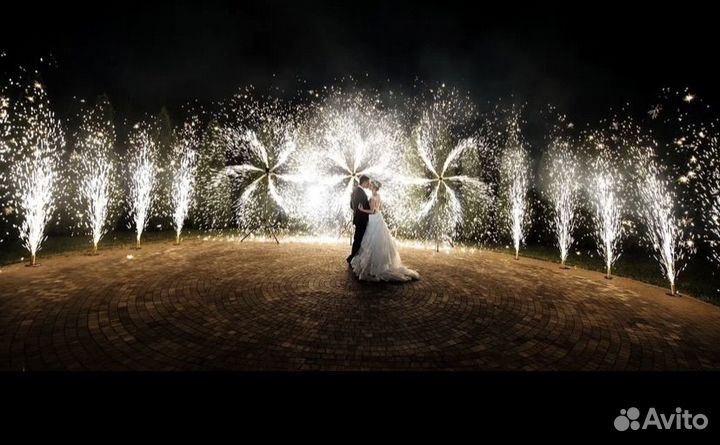 Тяжелый дым на свадьбу, пирамида, фуршет