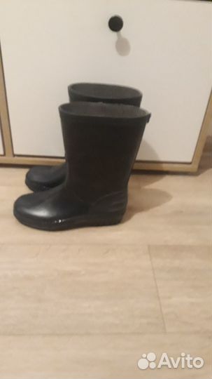 Сапоги резиновые подростковые
