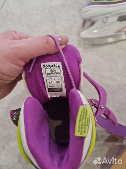 Коньки детские раздвижные 27 30