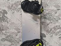 Сноуборд Burton Clash 146cm+Крепления Salomon