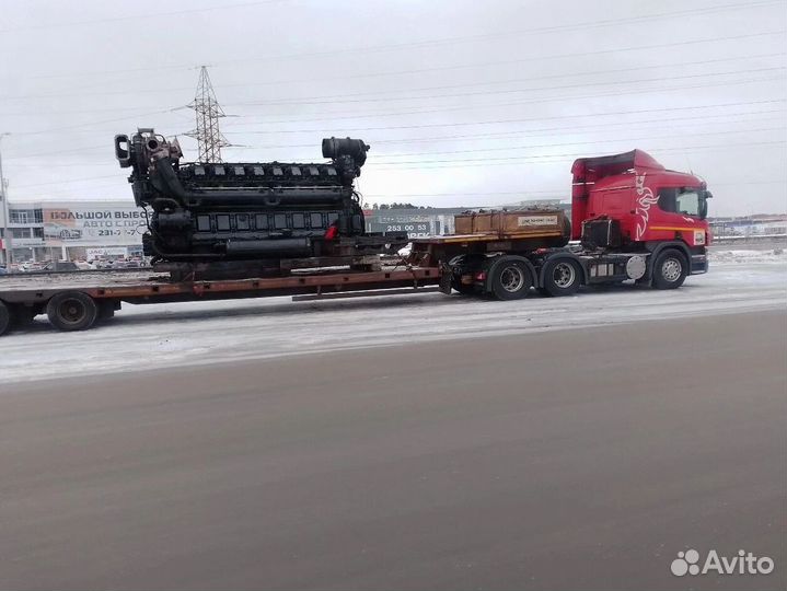 Перевозка негабаритных грузов трал